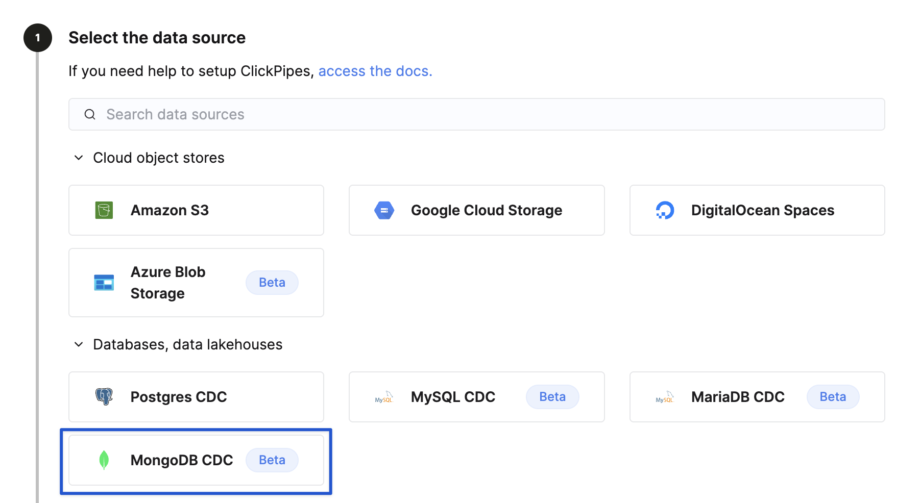 Выбор MongoDB